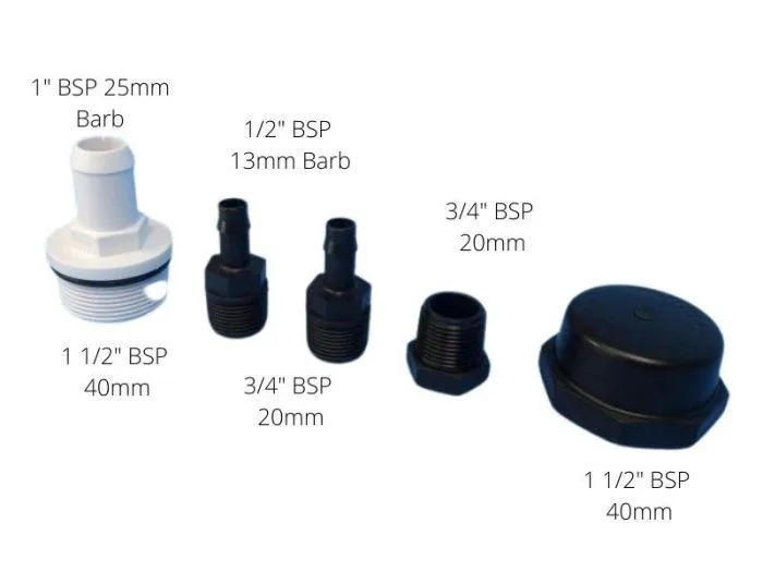 Water Tank fittings 95L Water Tank  - Fresh Water