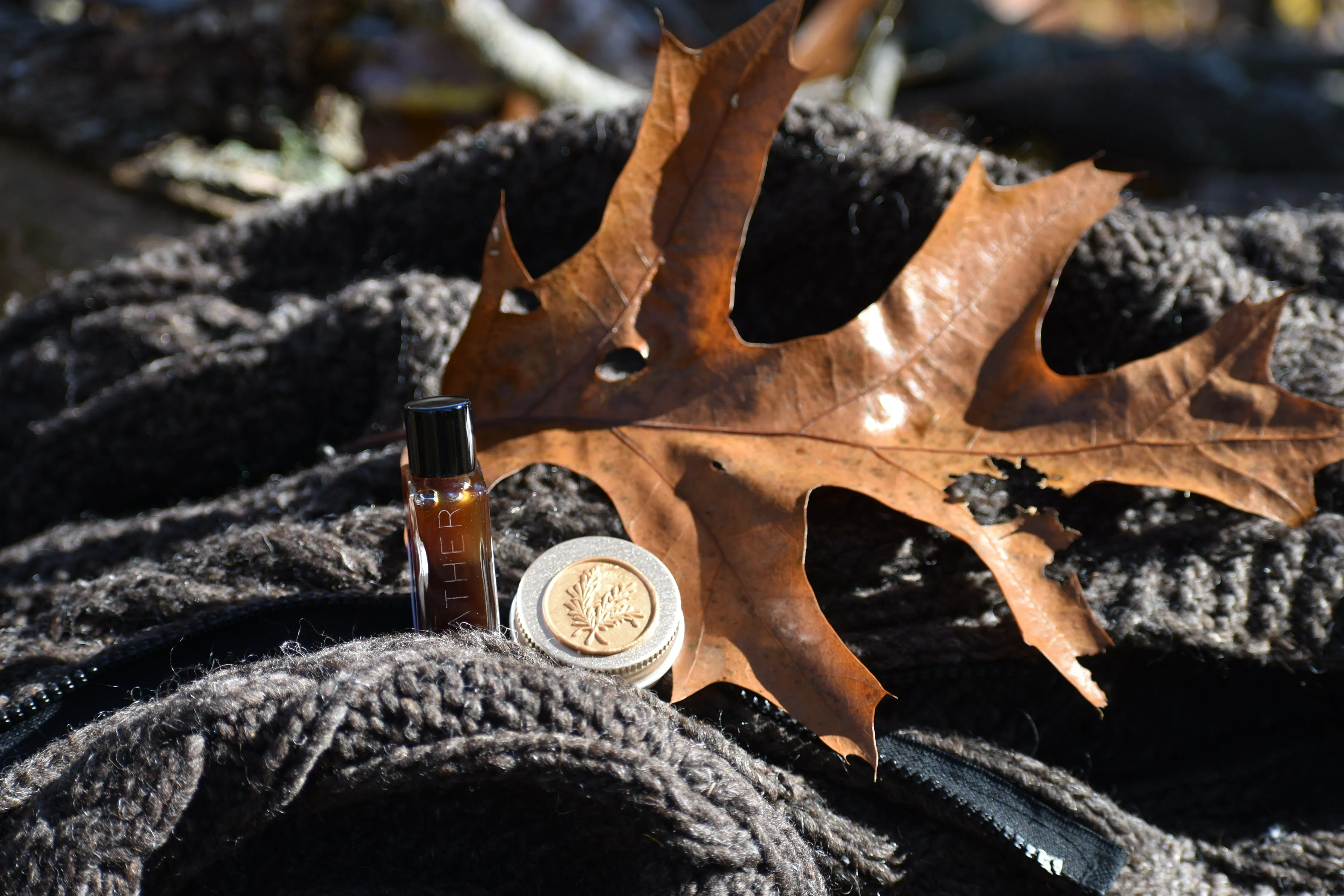 WAXED LEAVES  - Natural Solid Perfume - Base Layers - LIMITED ED.