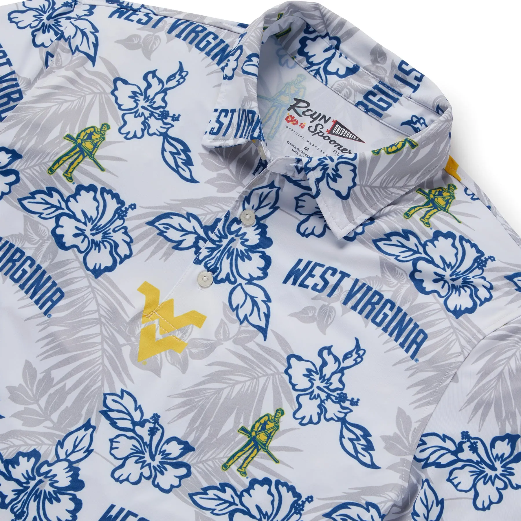 WEST VIRGINIA UNIVERSITY PUA PERFORMANCE POLO
