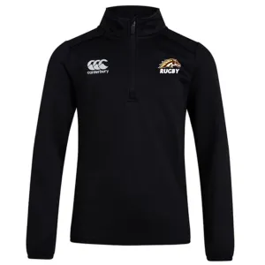Western Michigan University Men's Rugby Club 1/4 Zip Mid Layer Training Top by Canterbury