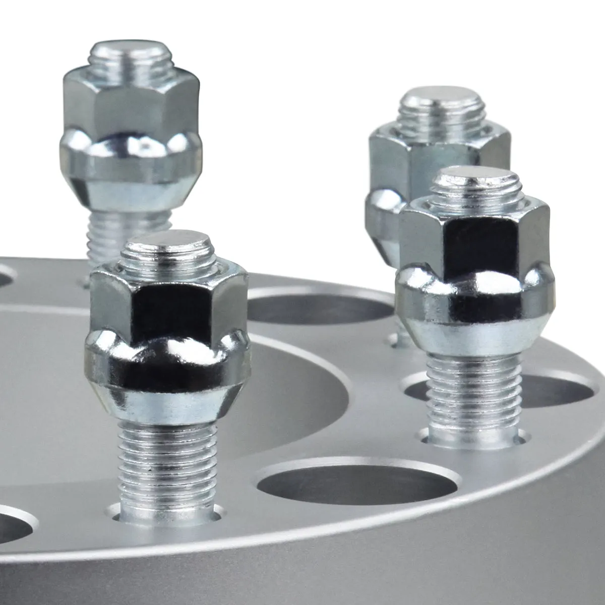 Wheel Spacers for NISSAN FRONTIER / PATHFINDER / XTERRA with 6x5.5" BP / M12x1.25 Studs / Tire Valve Caps