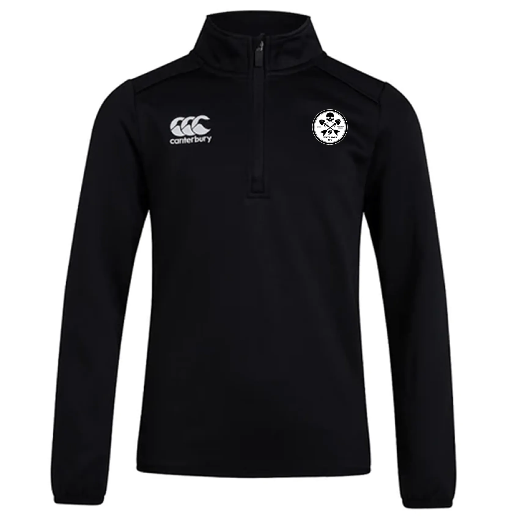 White River RFC Club 1/4 Zip Mid Layer Training Top by Canterbury