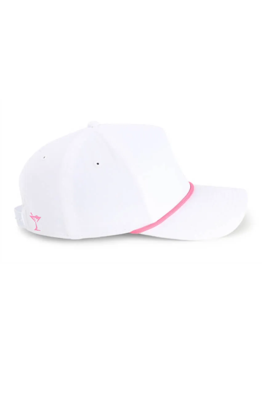 White Small Fit Rope Hat