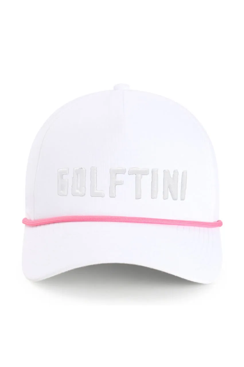White Small Fit Rope Hat