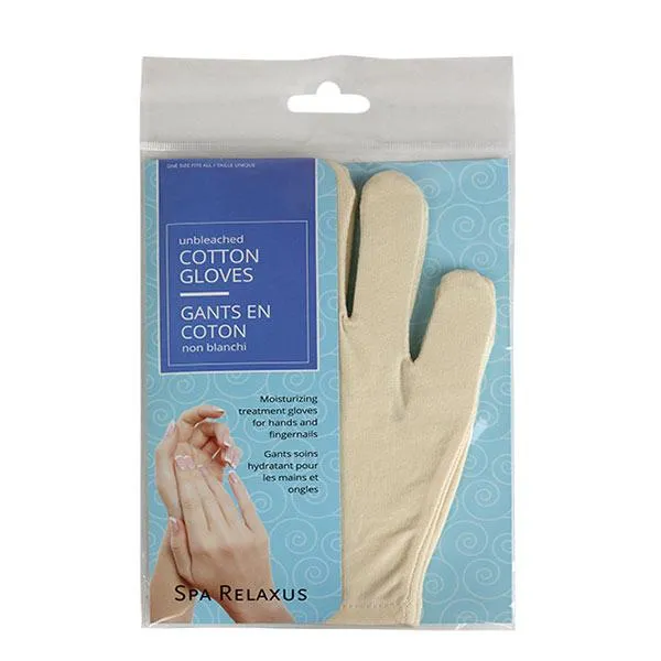 Wholesale Natural Unbleached Moisturizing Gloves