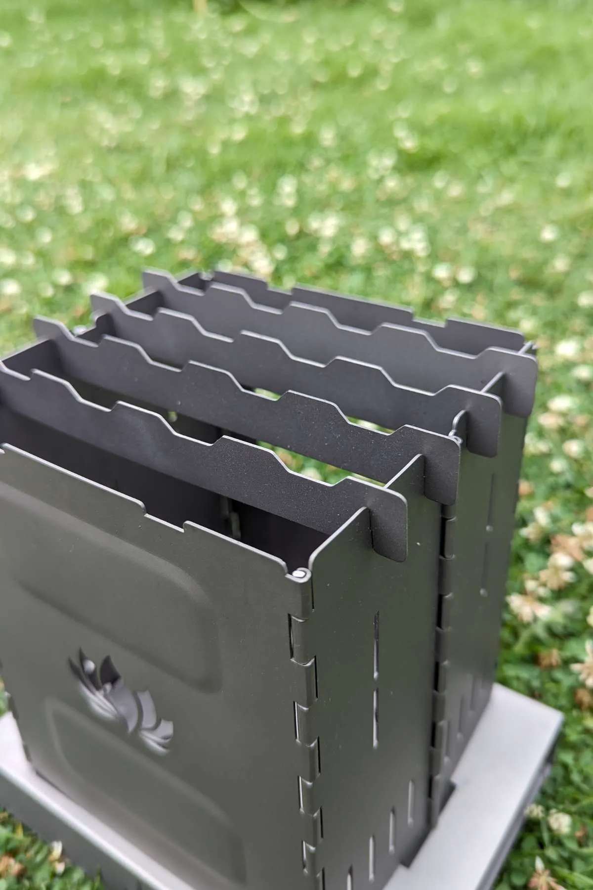 Wild Roots Portable Folding Titanium Wood Burning Stove