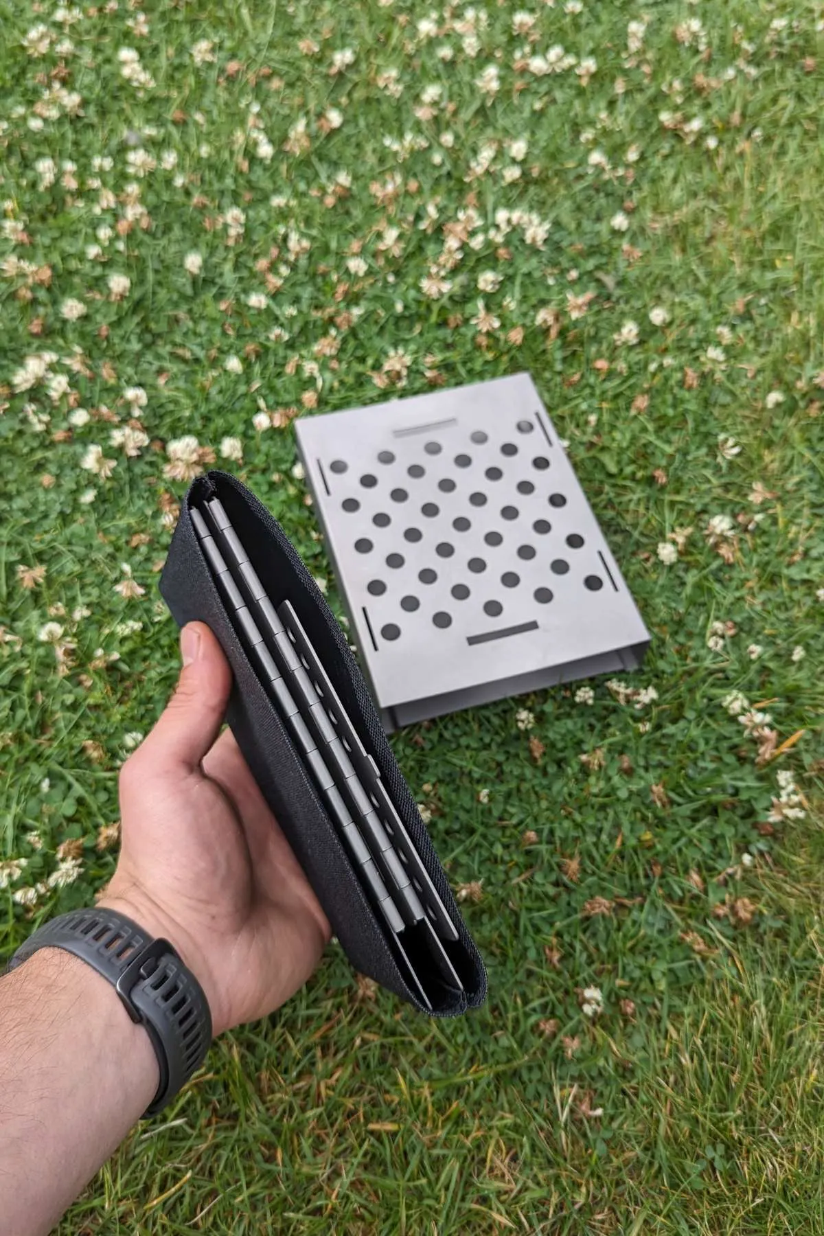 Wild Roots Portable Folding Titanium Wood Burning Stove