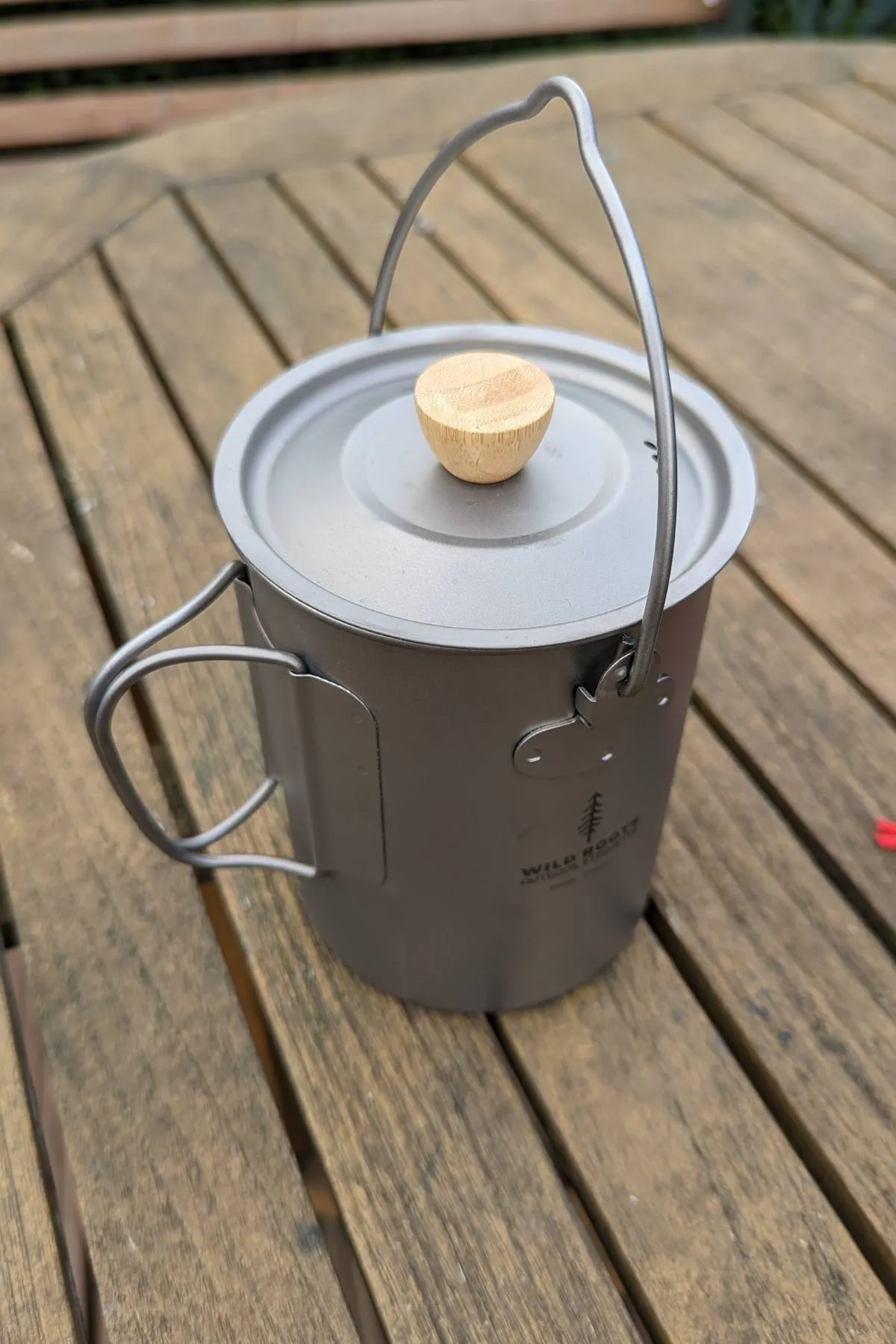 Wild Roots Titanium Lightweight Coffee Press 900ml