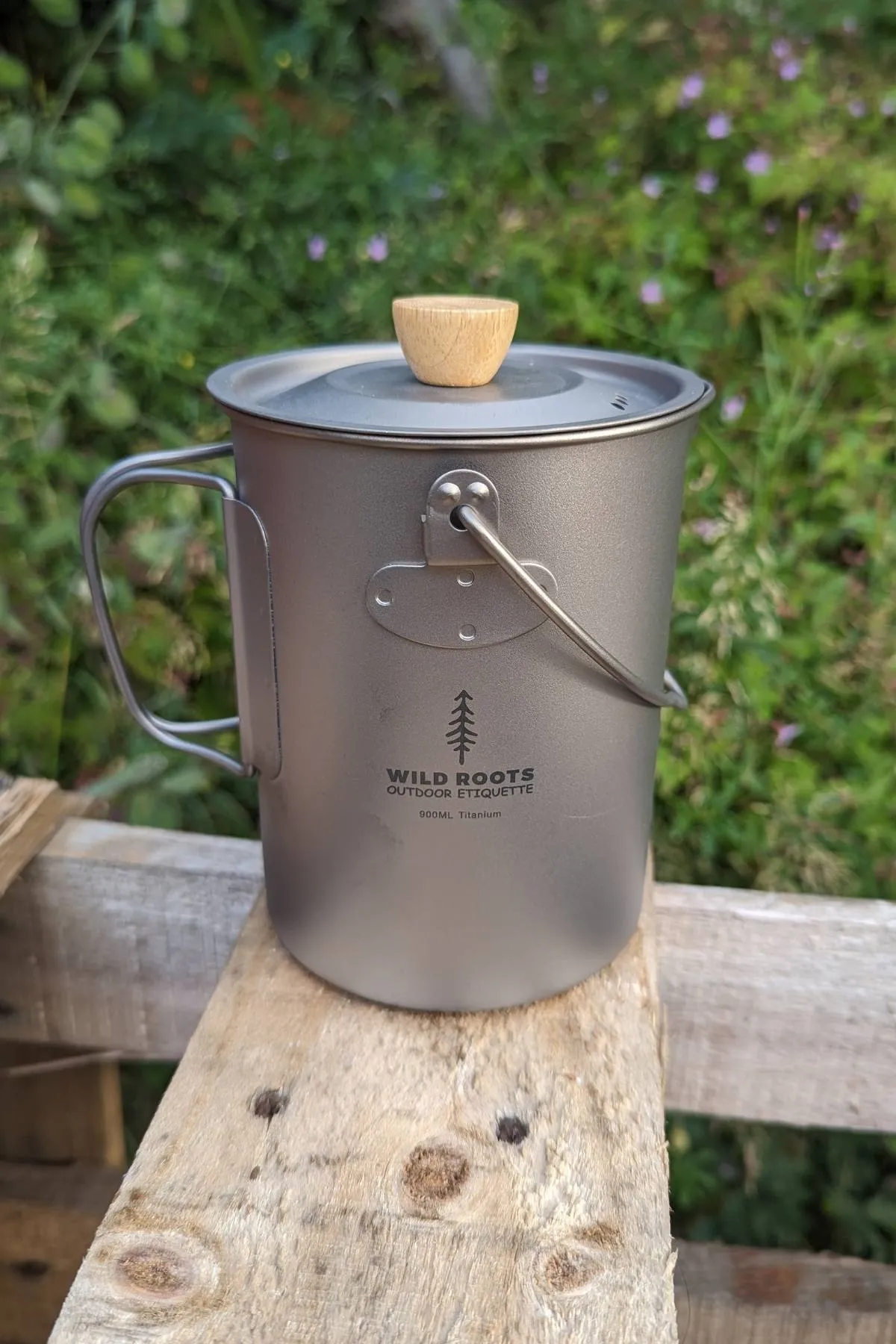 Wild Roots Titanium Lightweight Coffee Press 900ml
