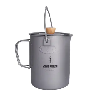 Wild Roots Titanium Lightweight Coffee Press 900ml