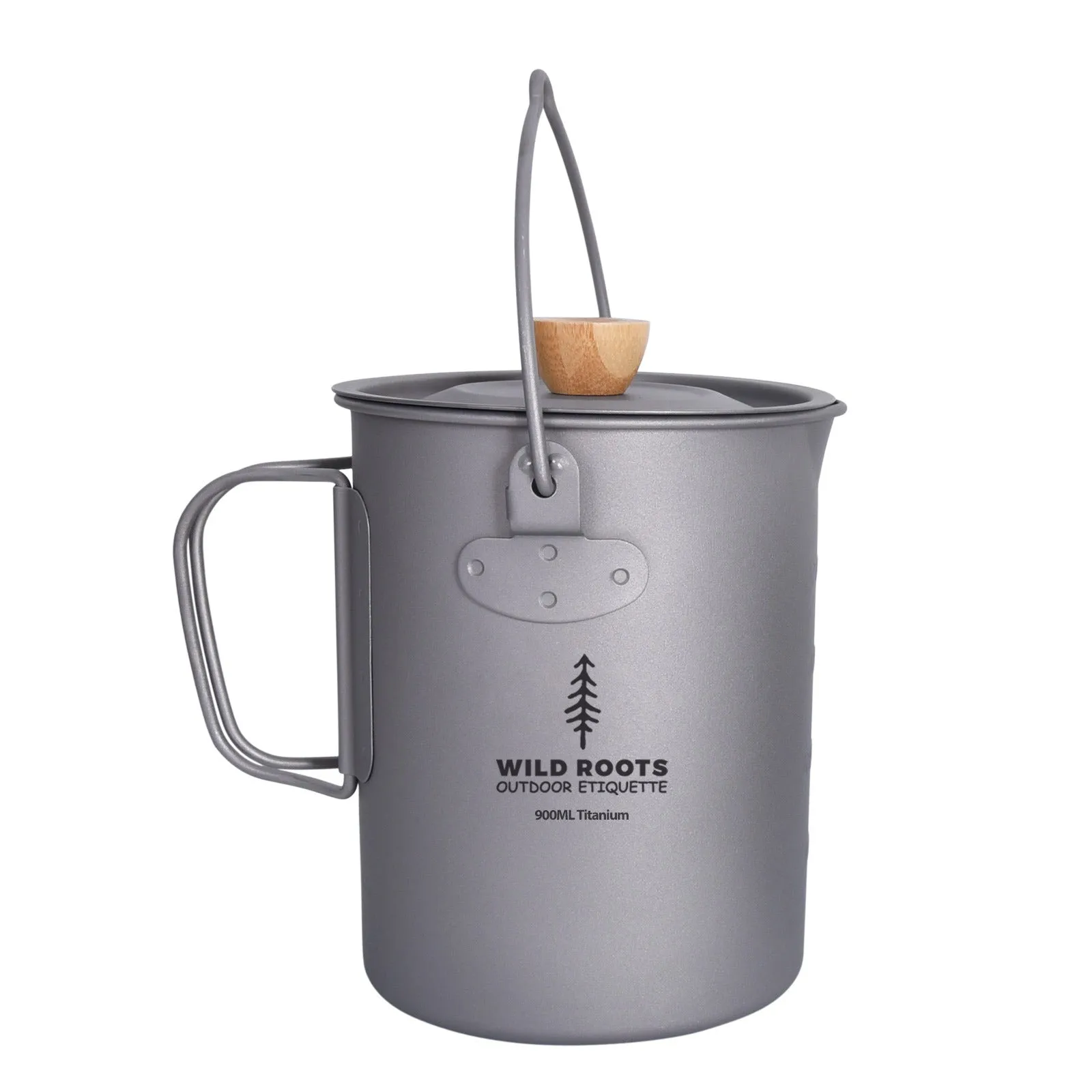 Wild Roots Titanium Lightweight Coffee Press 900ml