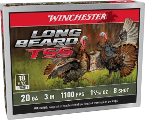 Winchester Long Beard TSS 20GA 3" 1-5/8 OZ #8