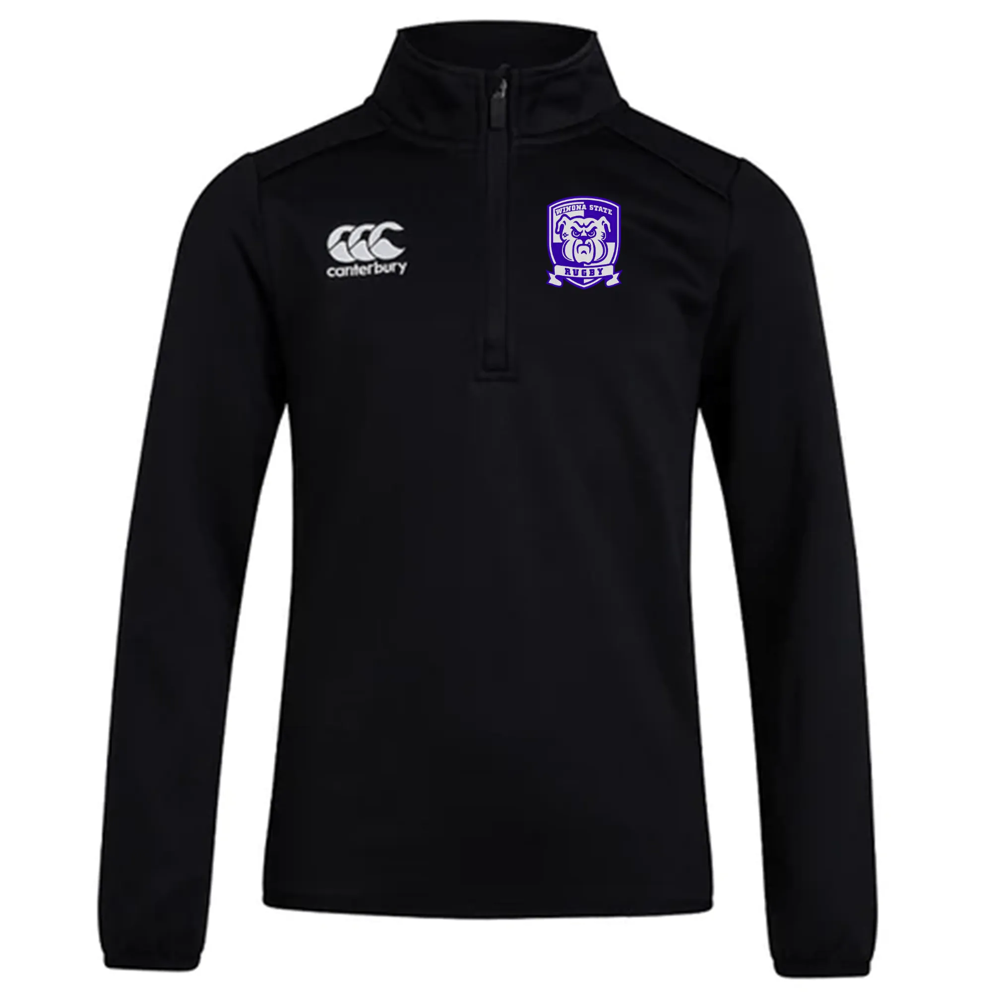 Winona State University Club 1/4 Zip Mid Layer Training Top by Canterbury