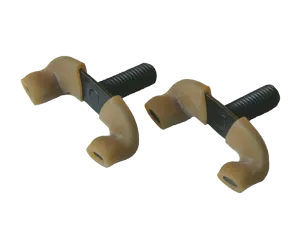 Wolf Shoulder Rest Replacement Foot (Set of 2)