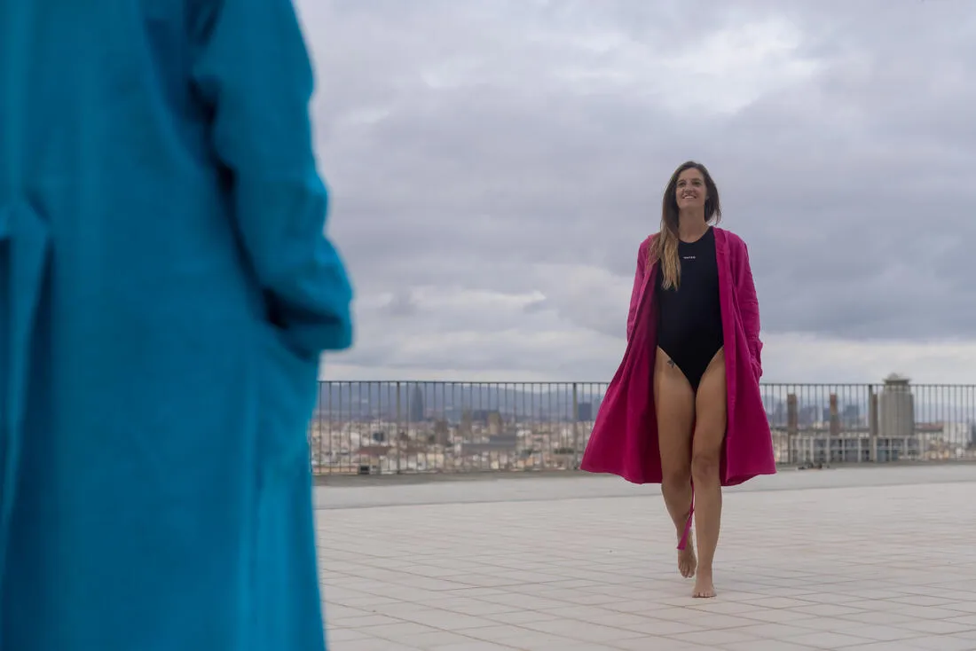 Women’s Cotton Pool Bathrobe