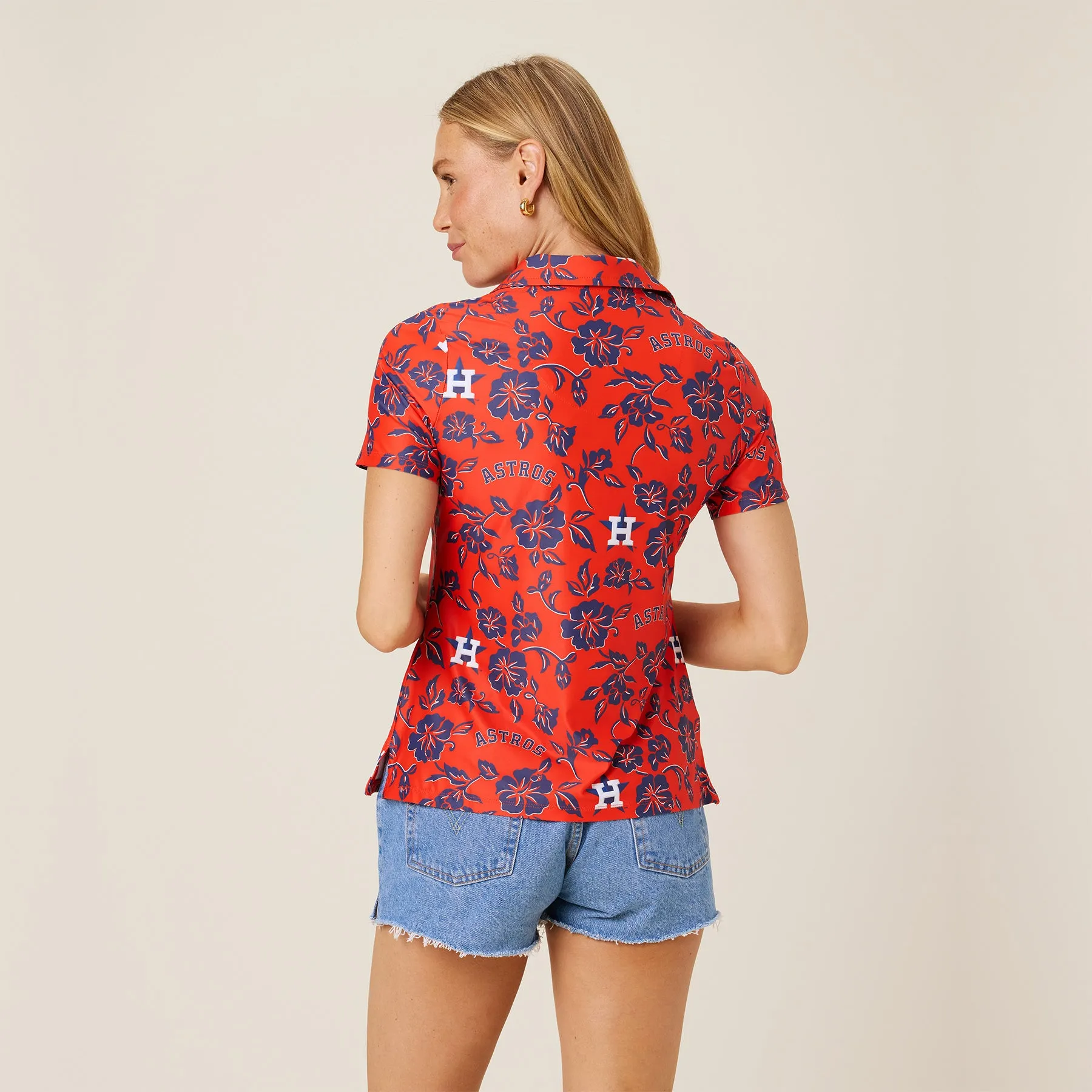 WOMEN'S HOUSTON ASTROS PUA PERFORMANCE POLO