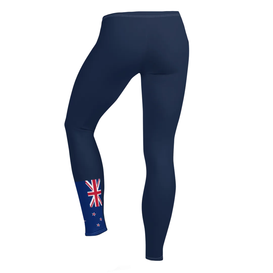 Women's New Zealand Small Flag Leggings