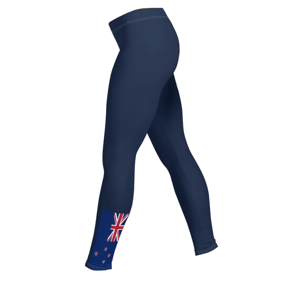Women's New Zealand Small Flag Leggings