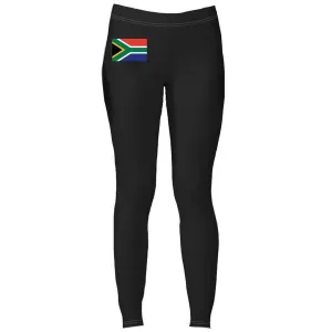 Women's South Africa Flag Leggings
