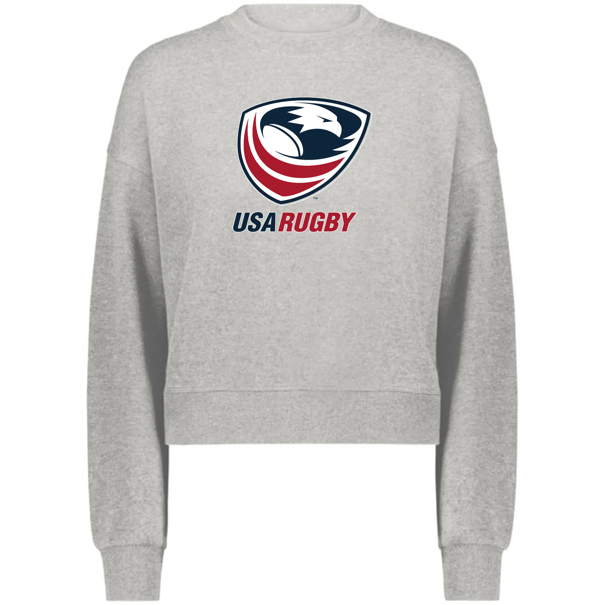 Women's USA Rugby Slouchy Crew Sweatshirt