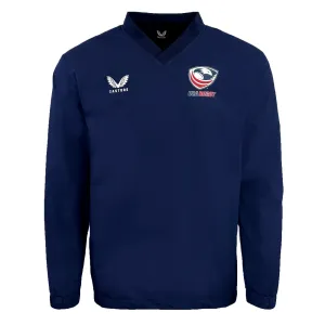 Women's USA Rugby Weather Proof Contact Top by Castore