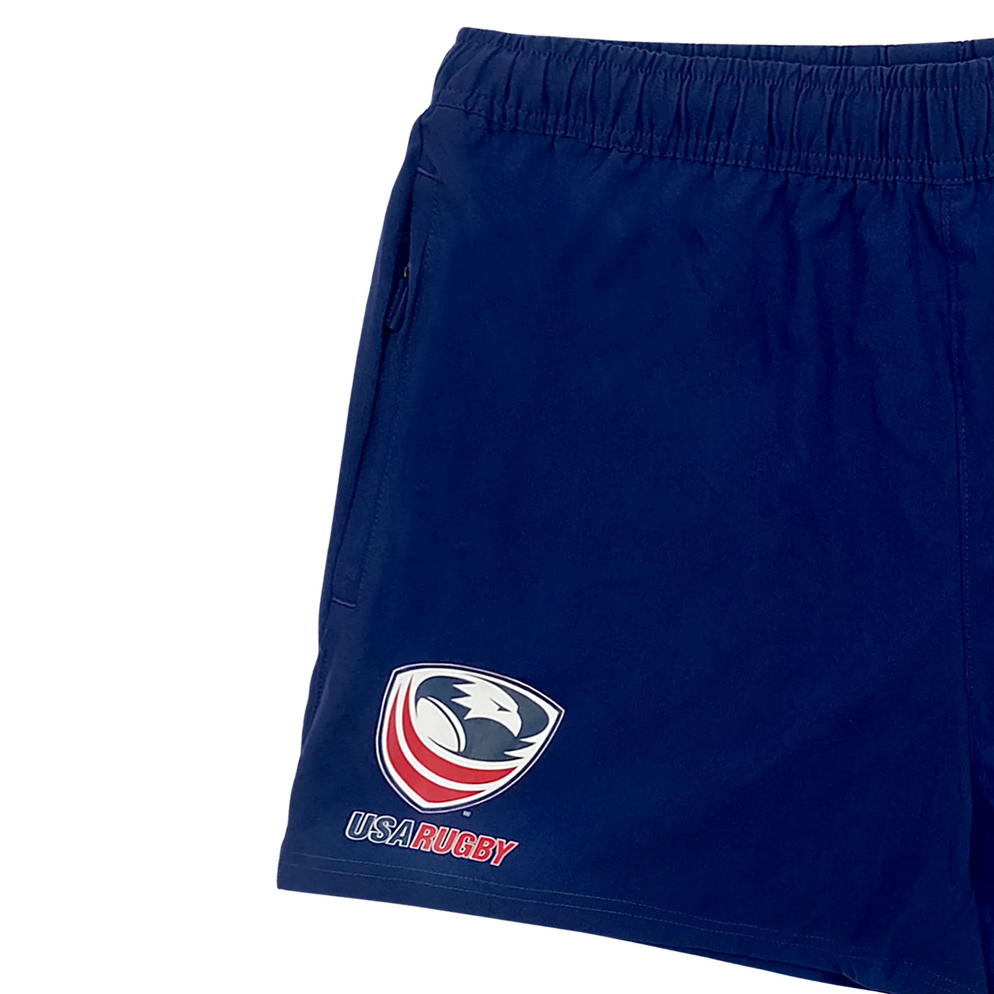 Women's USA Rugby Zippered Shorts by Castore