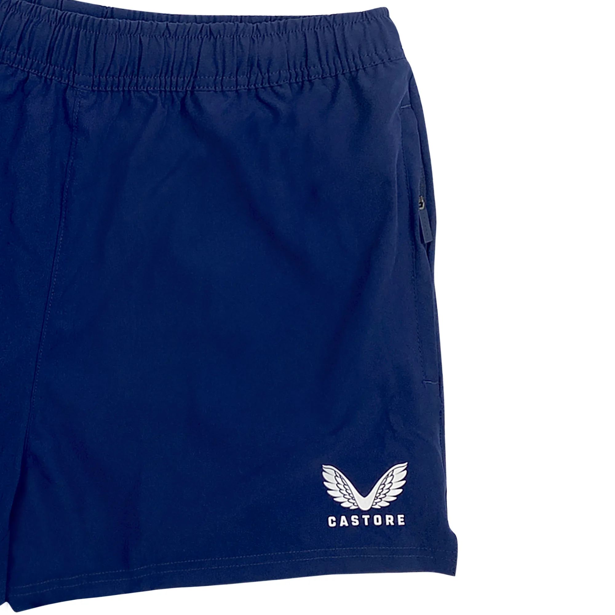 Women's USA Rugby Zippered Shorts by Castore