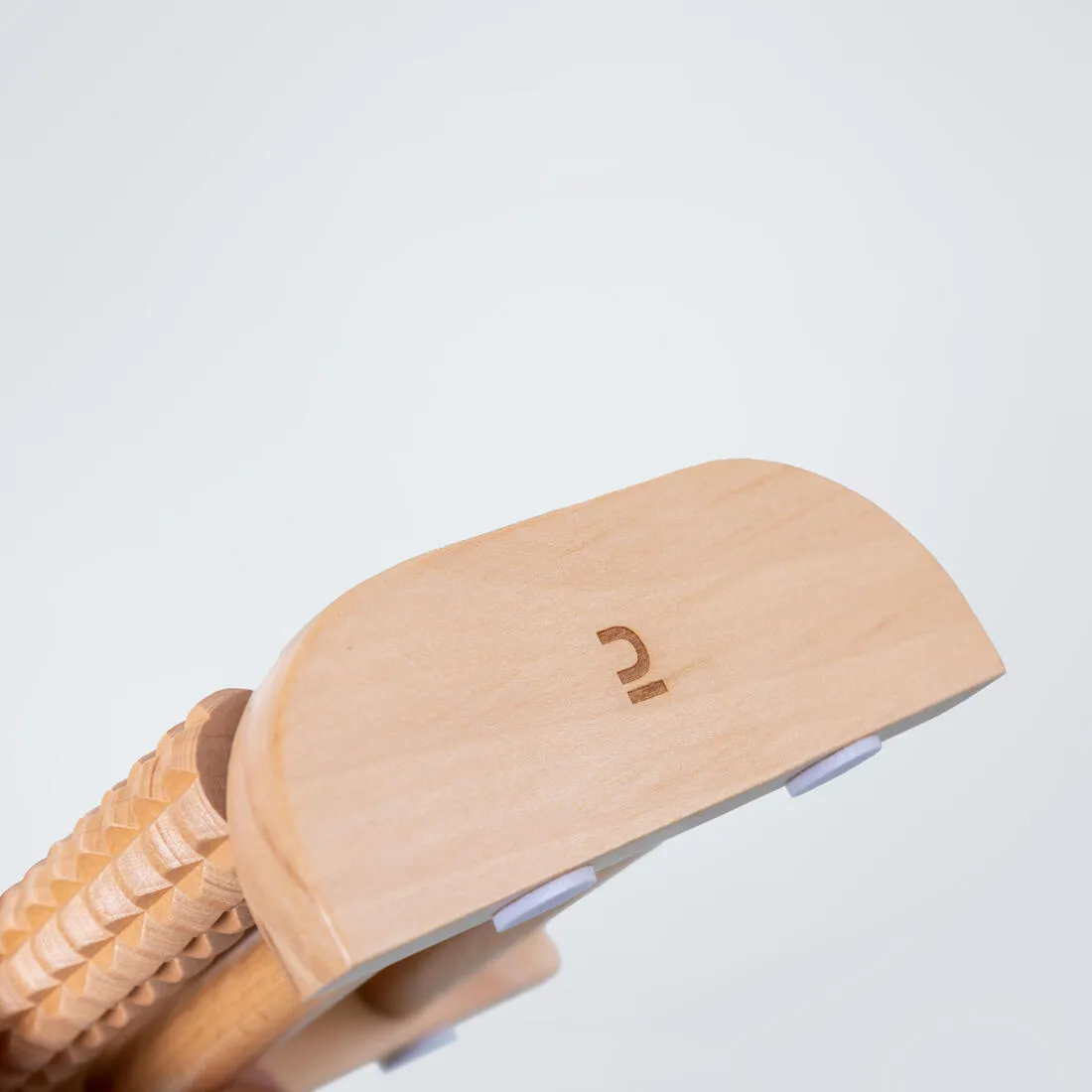 Wooden foot massage tool