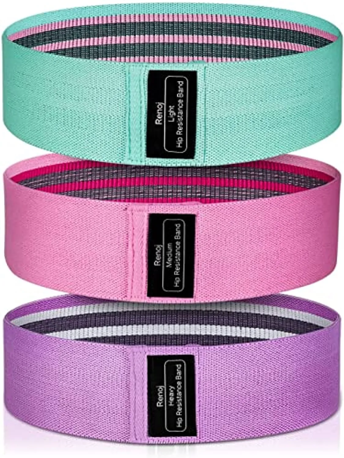 Workout Bands, Resistance Bands for Workout Equipment, 3 Levels Exercise Booty Bands