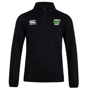 World Rugby Shop Club 1/4 Zip Mid Layer Training Top by Canterbury