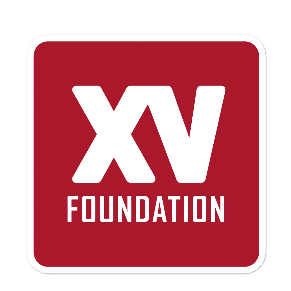 XV Foundation Stickers