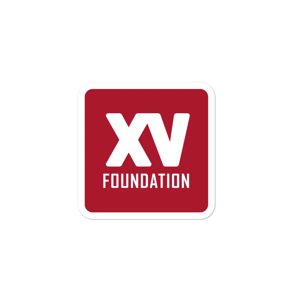 XV Foundation Stickers