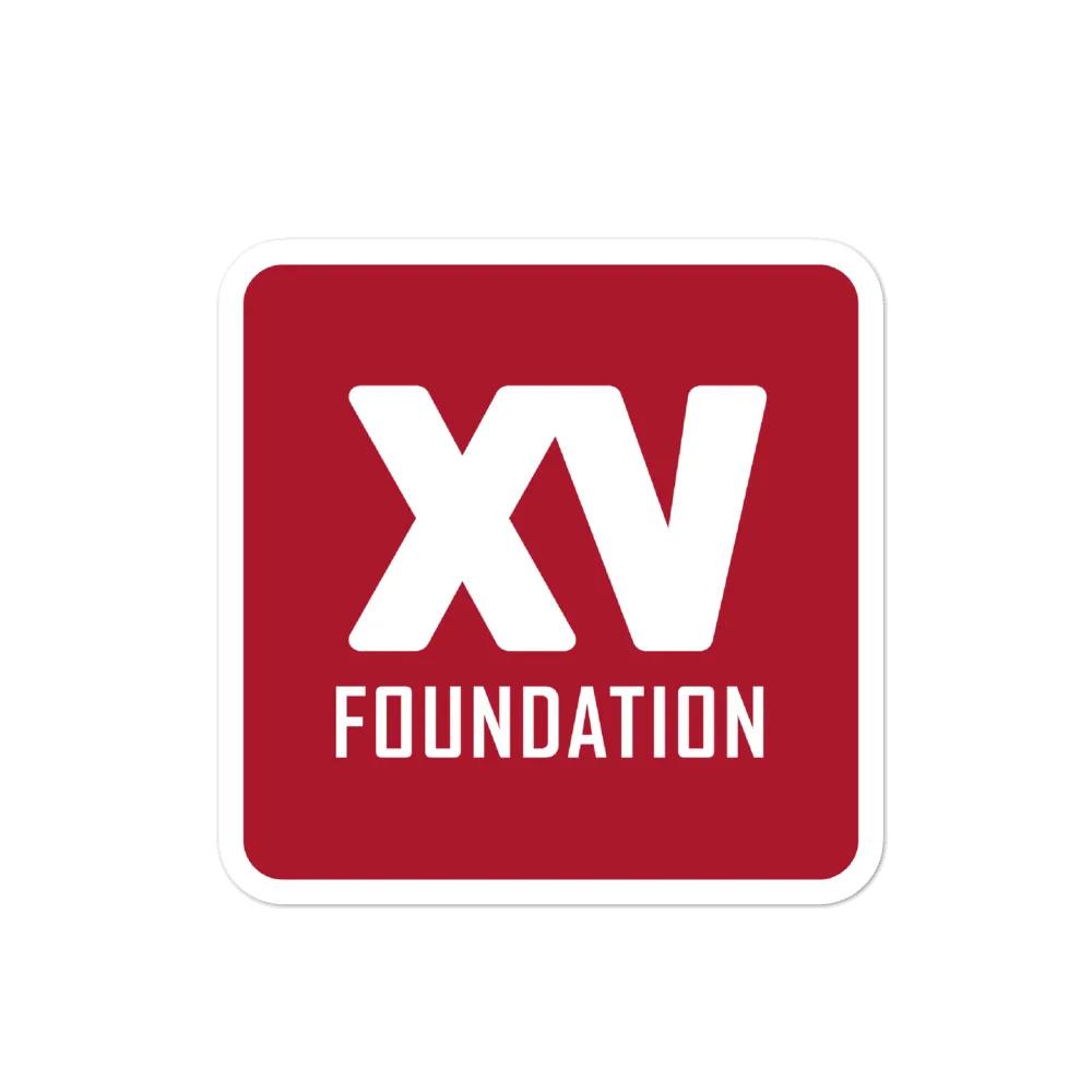 XV Foundation Stickers