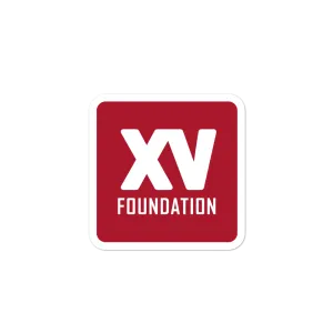 XV Foundation Stickers