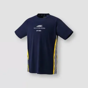 YONEX Lee Chong Wei Unisex T-Shirt Slim Fit 16738 Navy Blue