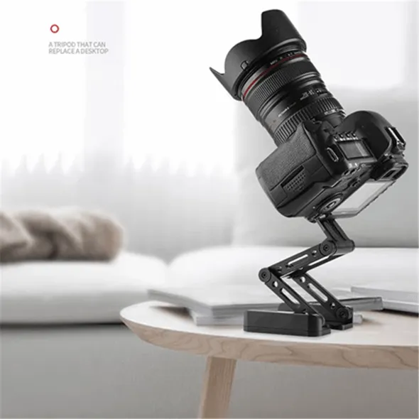 Z-Type Camera Folding Tripod Stand Holder