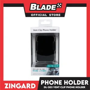 Zingard Vent Clip Phone Holder DL-203 (Black) Car Phone Holder