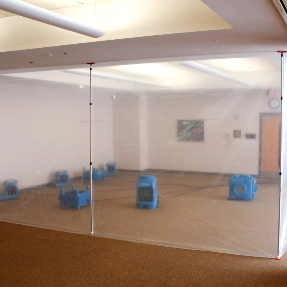 ZipWall 12' Spring-Loaded Poles 4 Pack