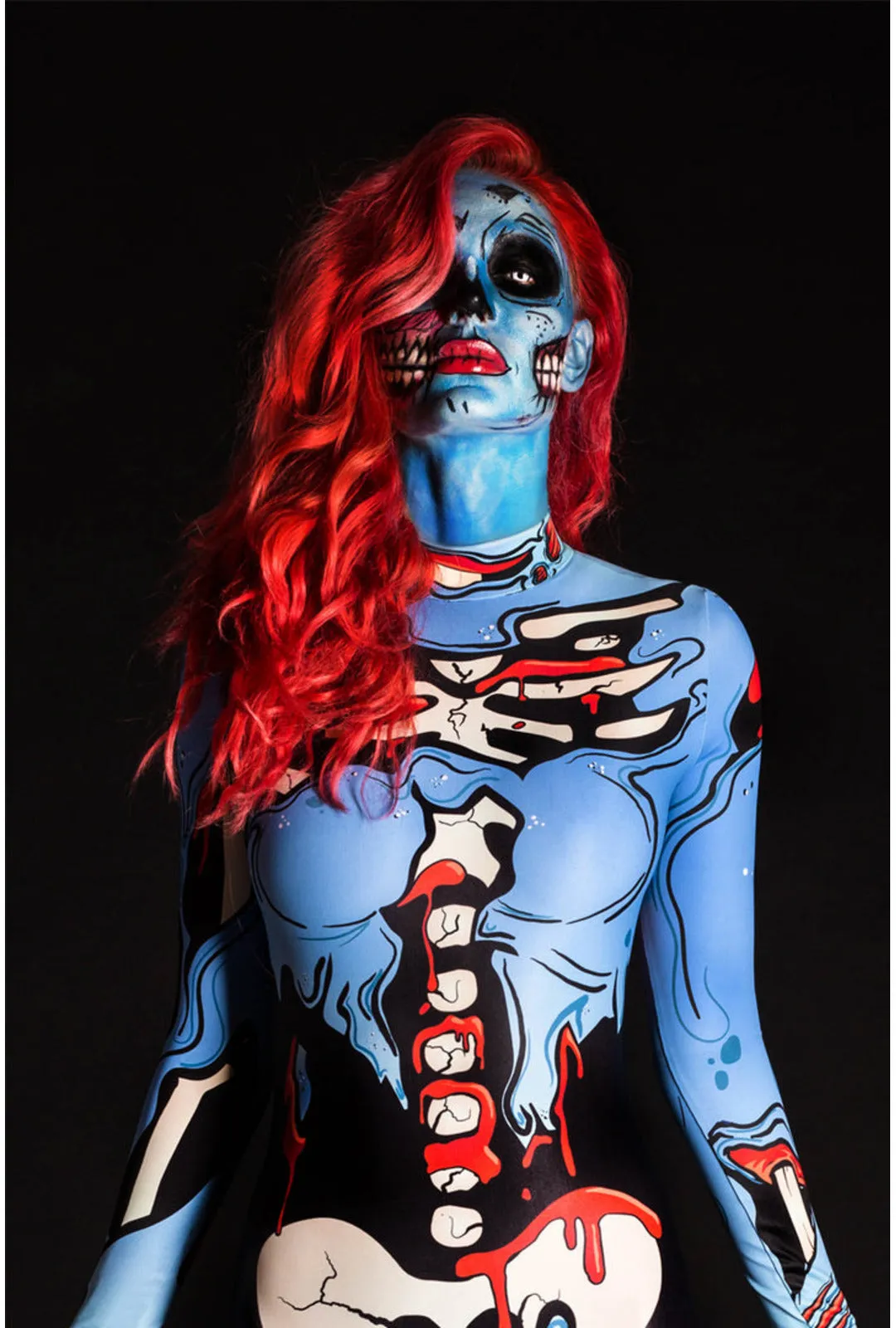 Zombie Skeleton Bodysuit