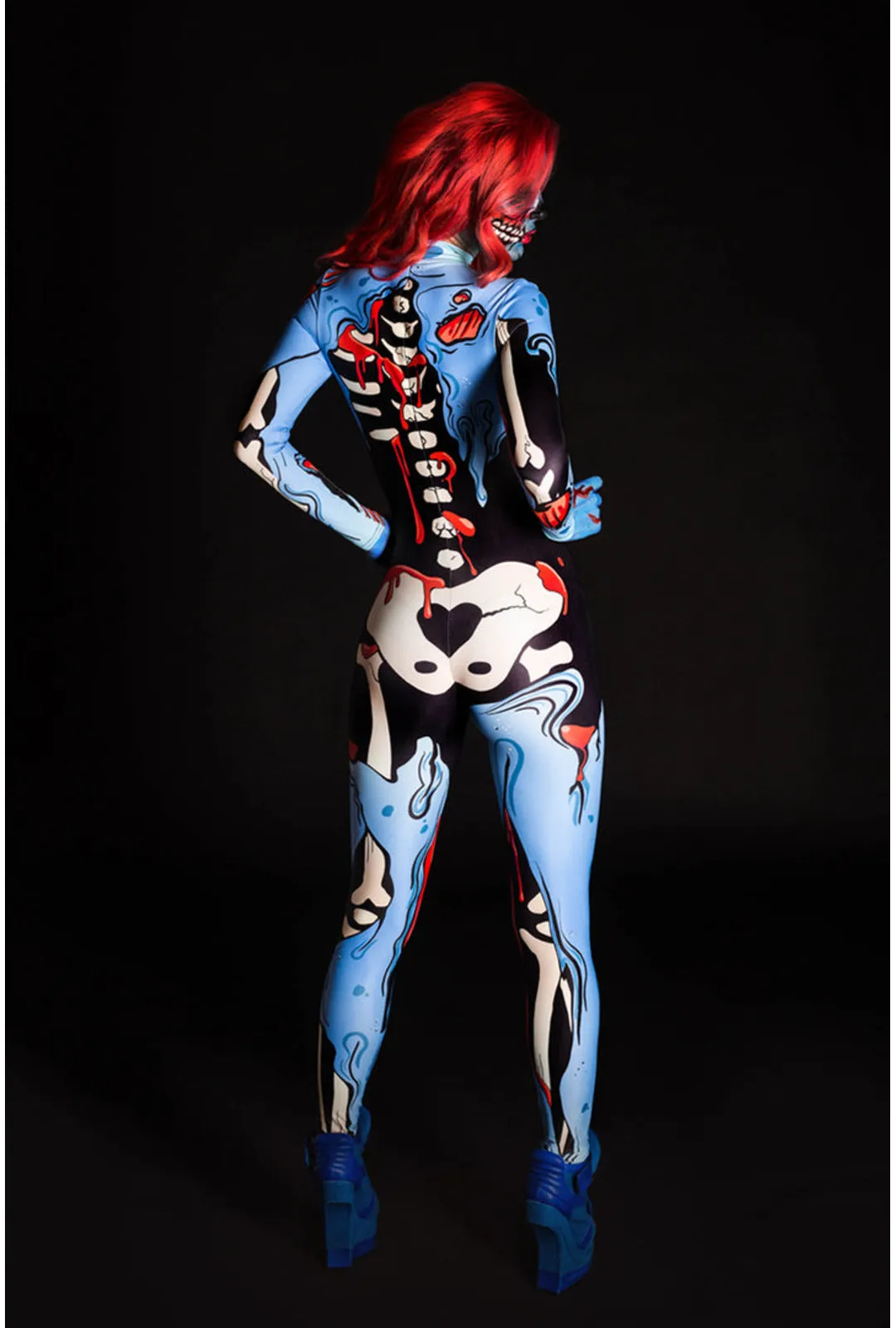 Zombie Skeleton Bodysuit