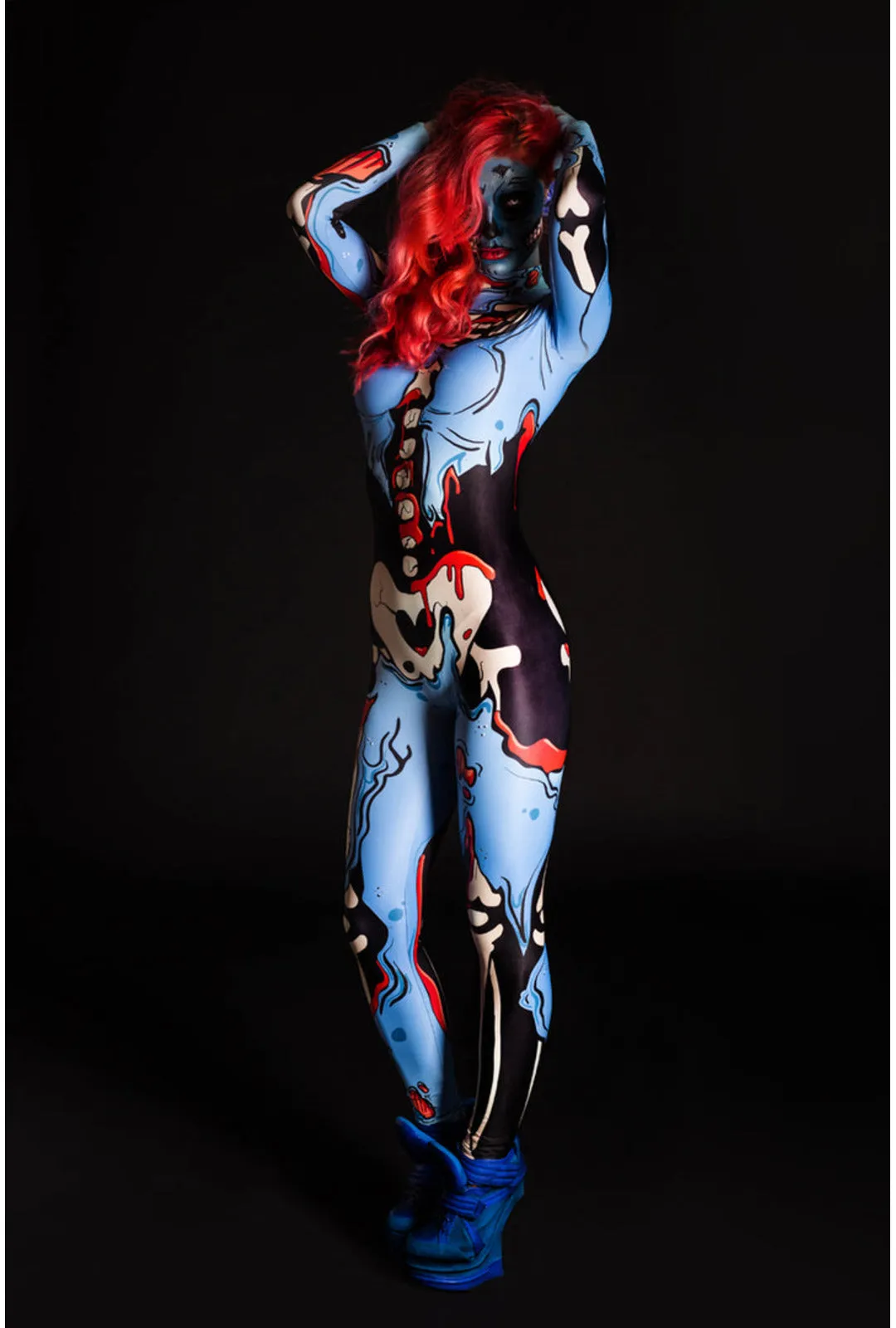 Zombie Skeleton Bodysuit